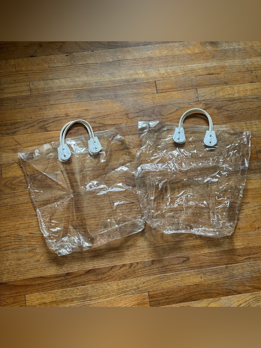 Vintage Clear Tote Bags